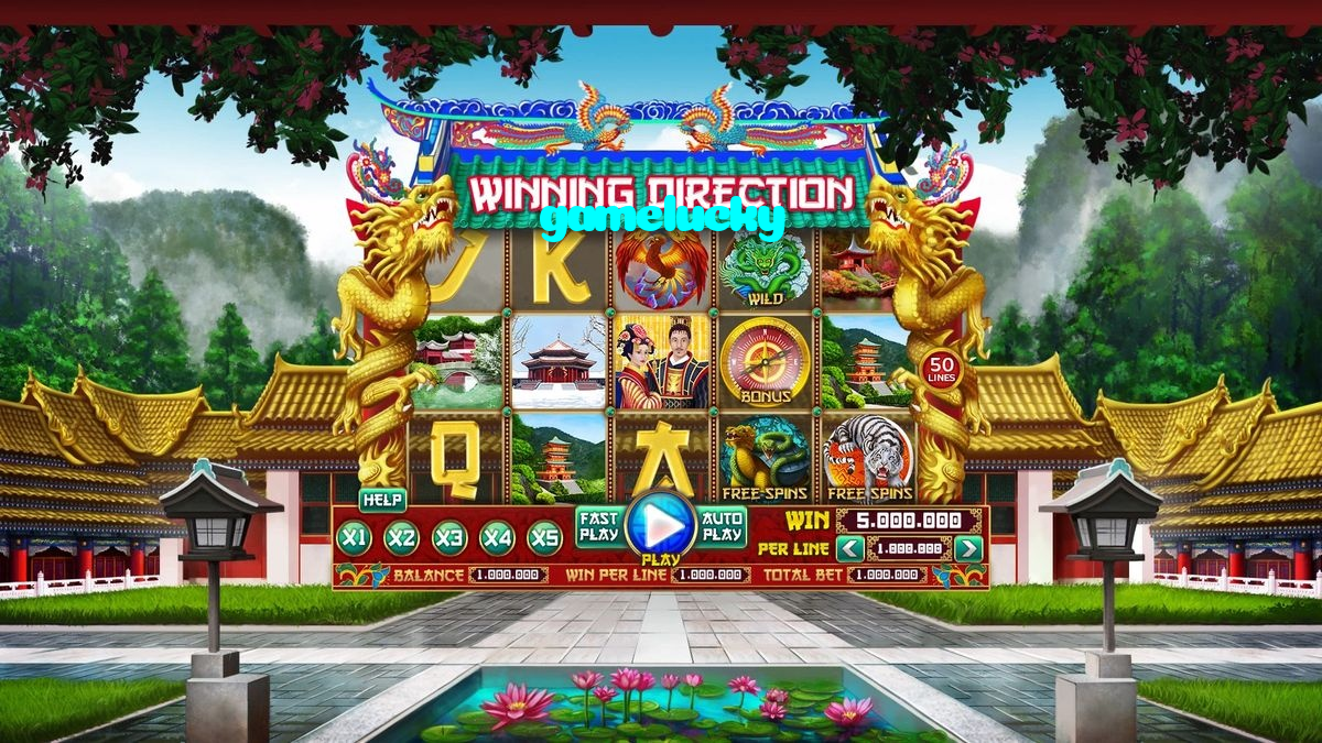 gamelucky casino presented on mobile device in Pakistan with slots and live games